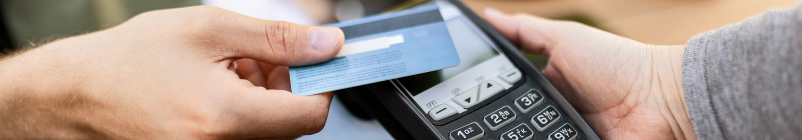 using bank card